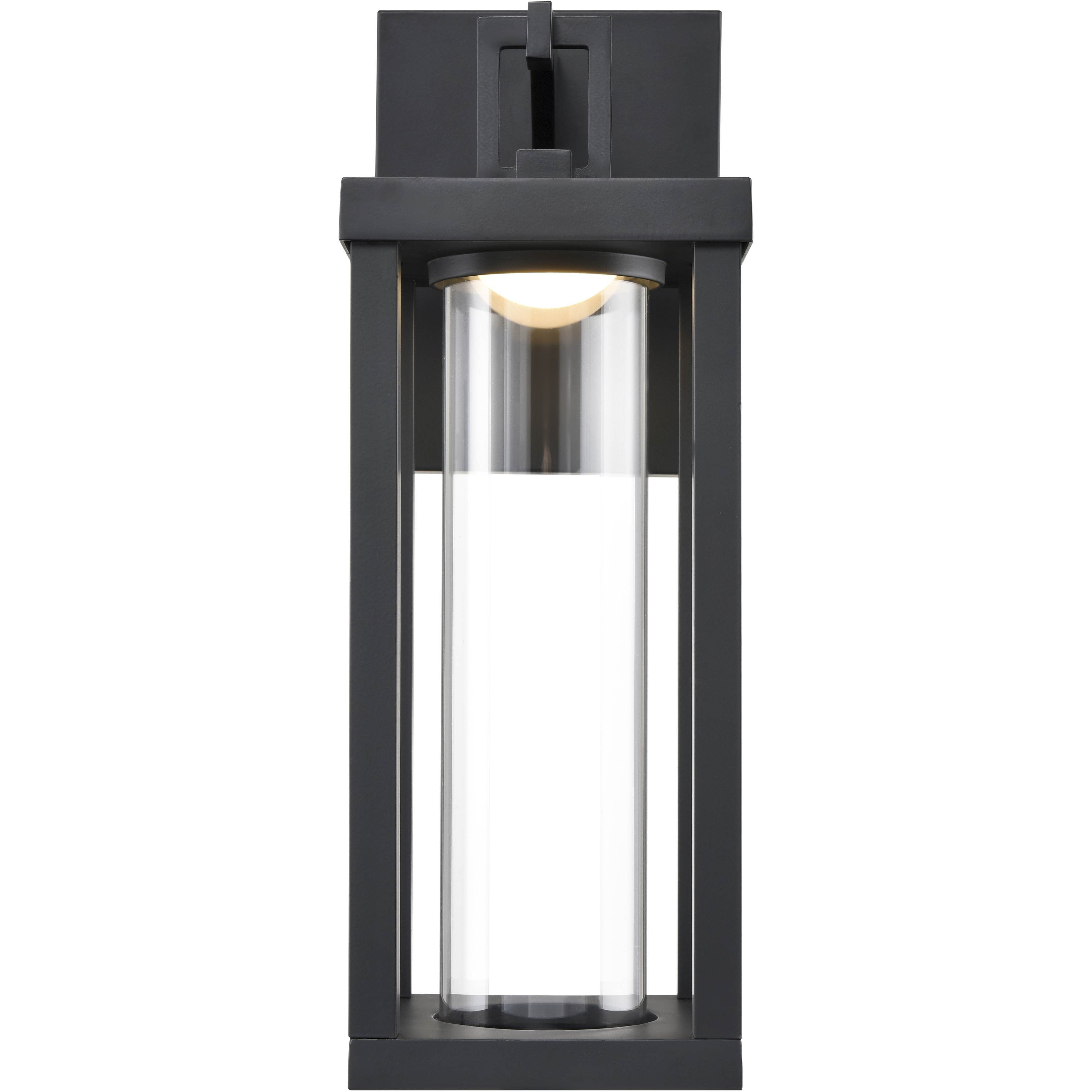 Dumont LED 13.75 inch Powder Coated Black Outdoor Wall Sconce